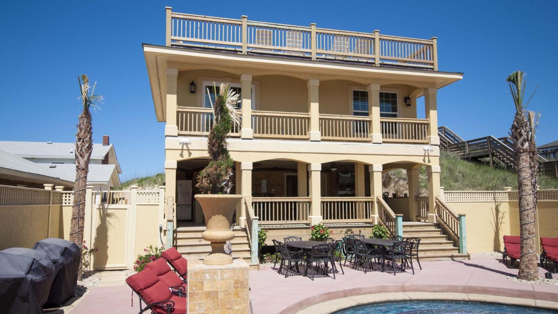 Ep204, Grande Ritz Carolina- Oceanfront, 18 Bedrooms, 18 Bathrooms Килл-Девил-Хиллз Экстерьер фото